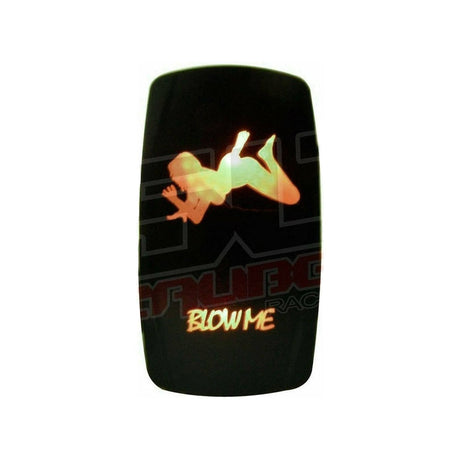 "Blow Me" Waterproof Rocker Switch | 50 Caliber Racing