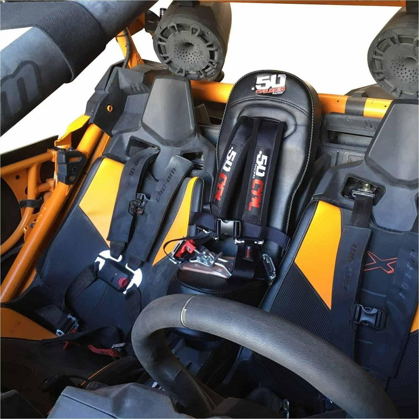 Can Am X3 Bump Seat with Harness | 50 Caliber Racing