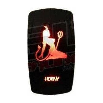 "Horny" Waterproof Rocker Switch | 50 Caliber Racing