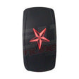 "Nautical Star" Waterproof Rocker Switch | 50 Caliber Racing