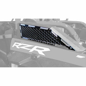 50 Caliber Racing Polaris RZR XP Turbo Billet Air Intake Grill Kit