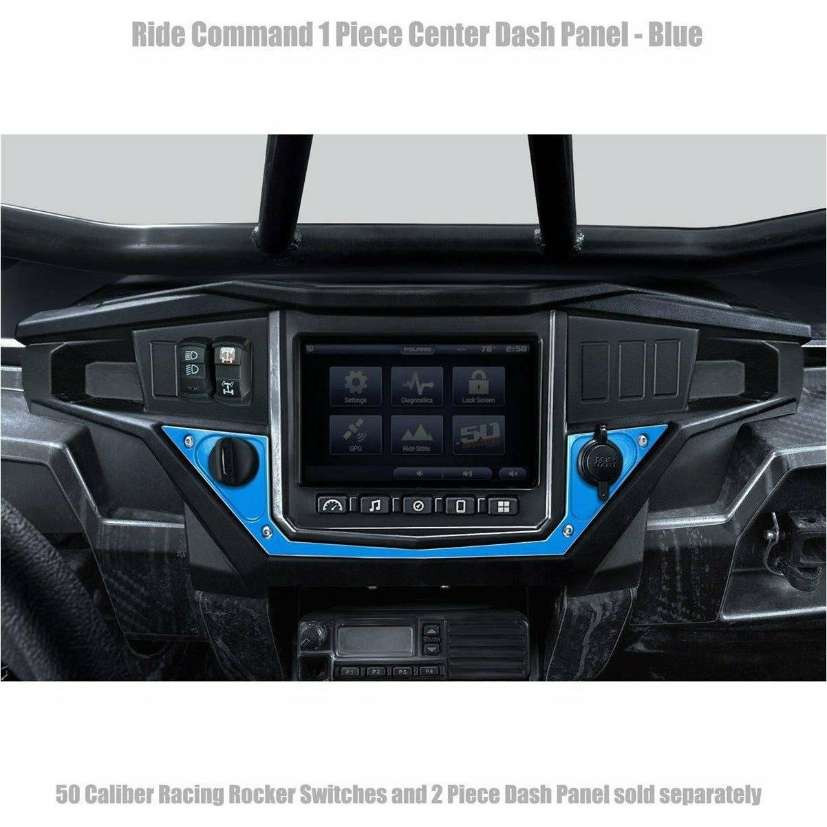 Polaris RZR XP 1000 Ride Command 1 Piece Dash Panel | 50 Caliber Racing