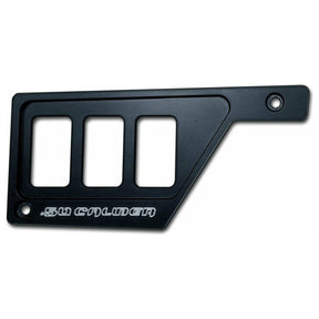 50 Caliber Racing Polaris RZR XP 1000 Left Side 3 Switch Dash Panel