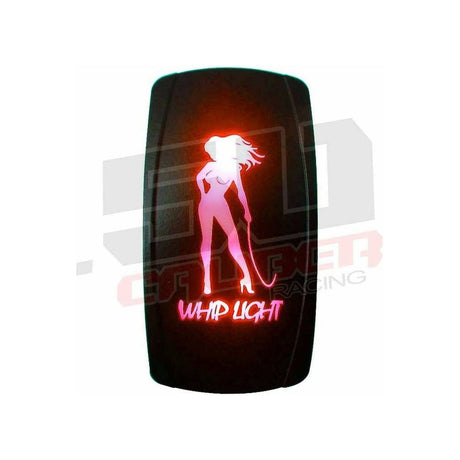 "Whip Light" Waterproof Rocker Switch | 50 Caliber Racing