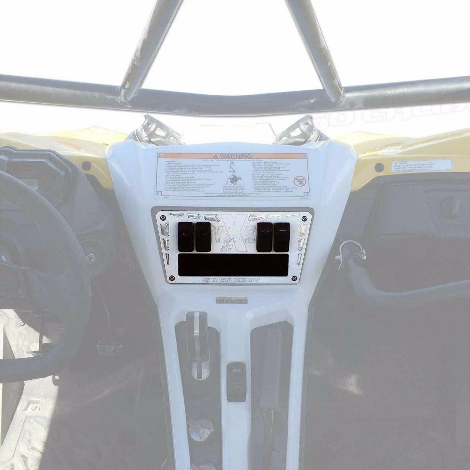 50 Caliber Racing YXZ 1000R 4 Switch Dash Panel