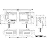 50" LED Light Bar | Heretic