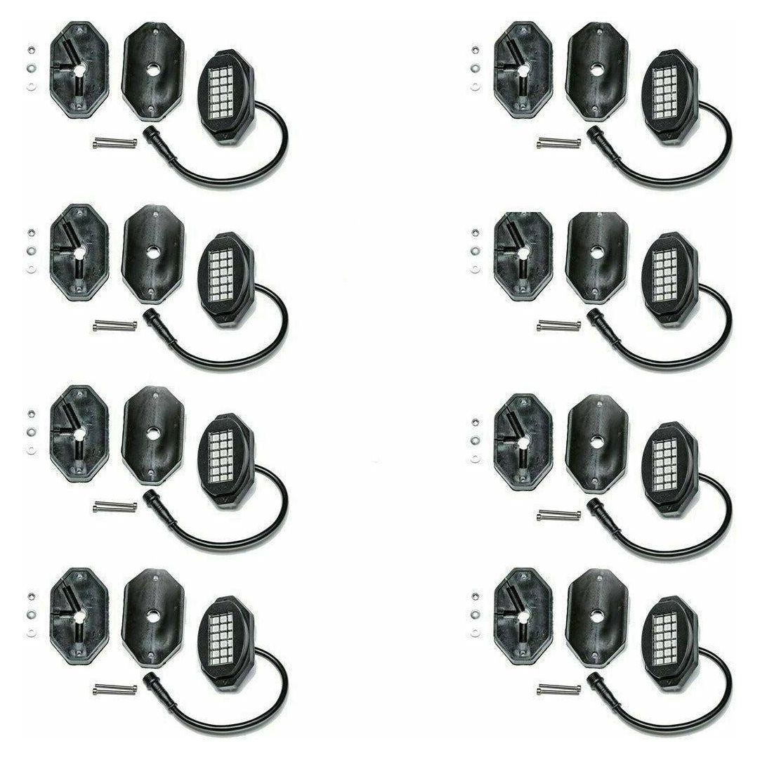 5150 Whips 187 Style Rock Lights w/Control Harness