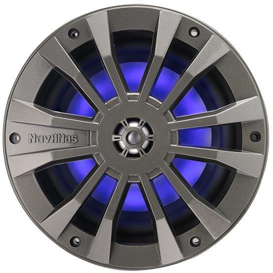 6.5” Speakers with Blue LED Lighting (Pair)