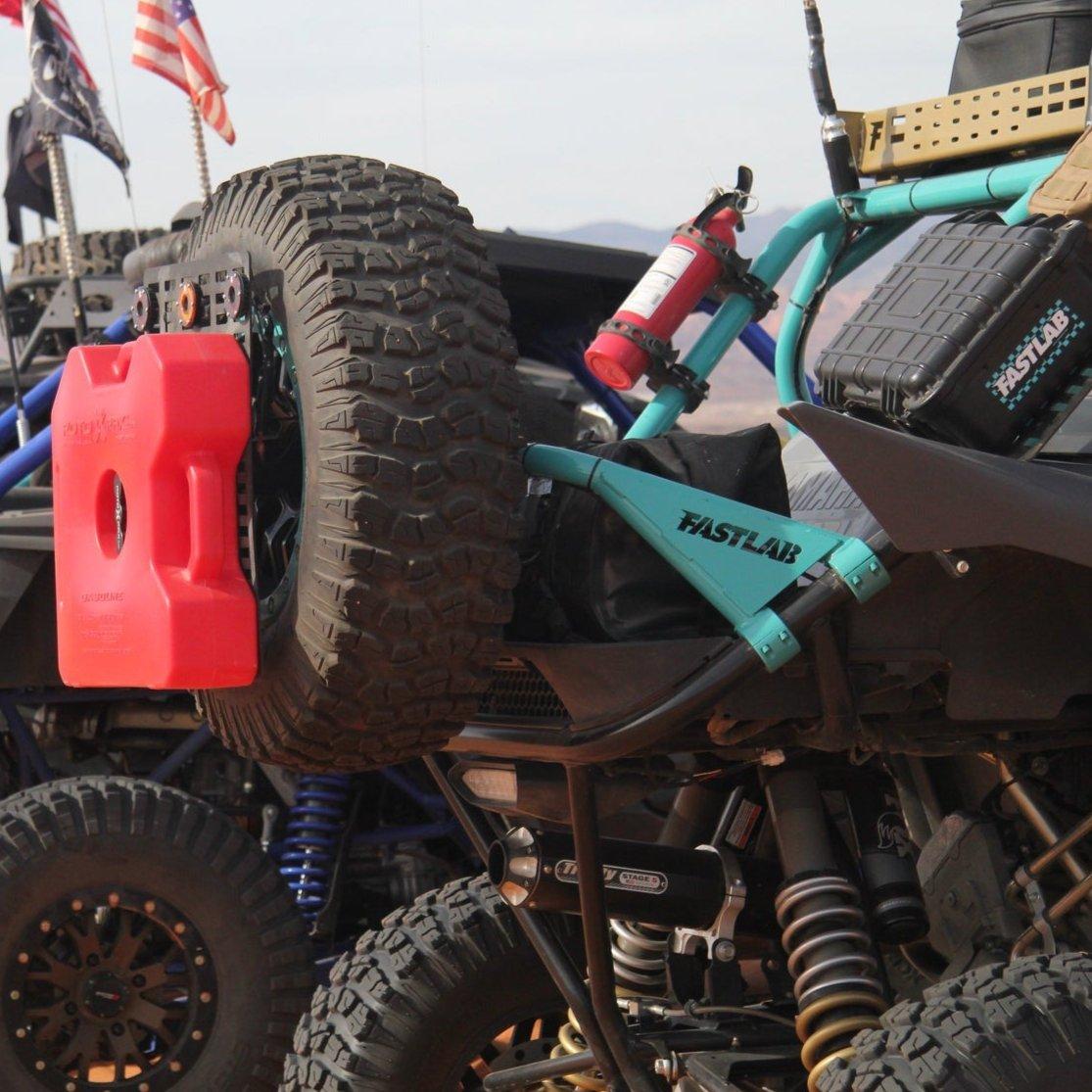 Yamaha YXZ Spare Tire Carrier - Kombustion Motorsports