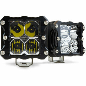 Quattro LED Light Pods (Pair) - Kombustion Motorsports