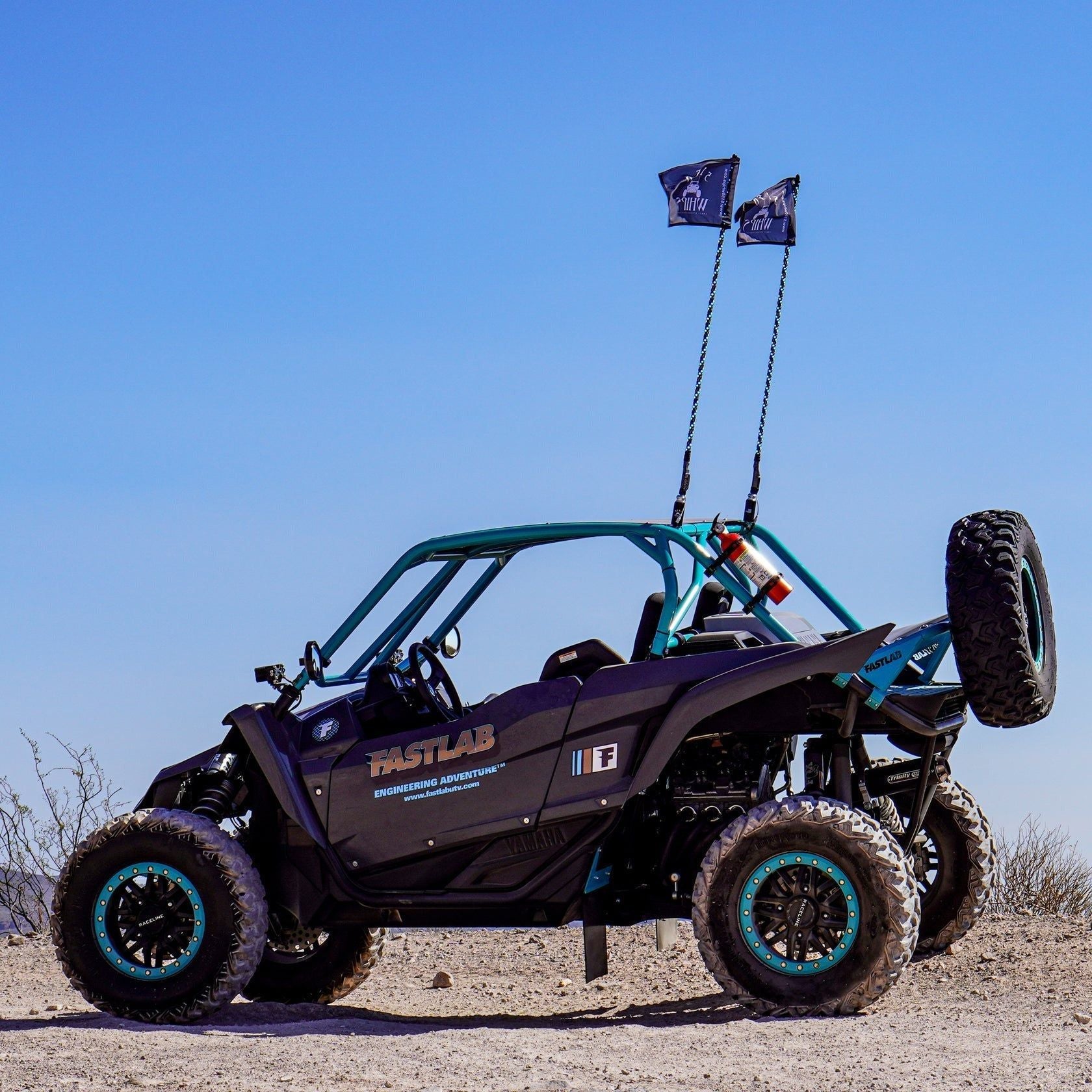 Yamaha YXZ Spare Tire Carrier - Kombustion Motorsports