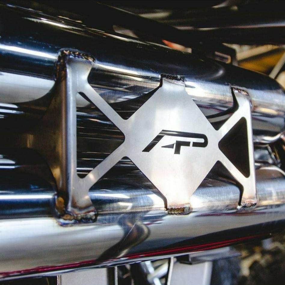 Polaris RZR Turbo Dual Tip Exhaust System | Agency Power