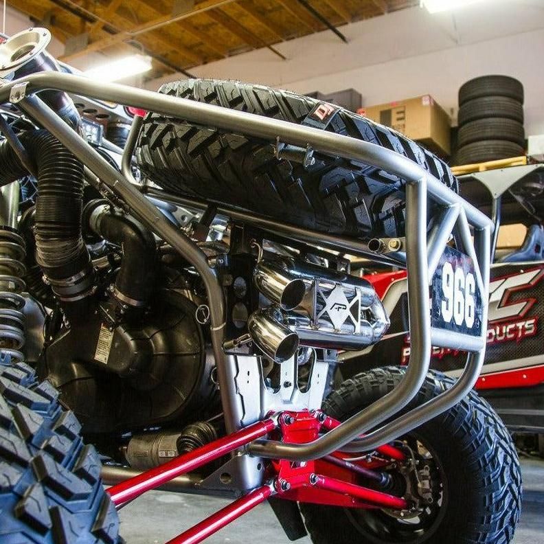 Polaris RZR Turbo Dual Tip Exhaust System | Agency Power