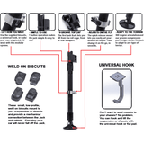 AGM Manual Jack 2.0 with Universal Hook