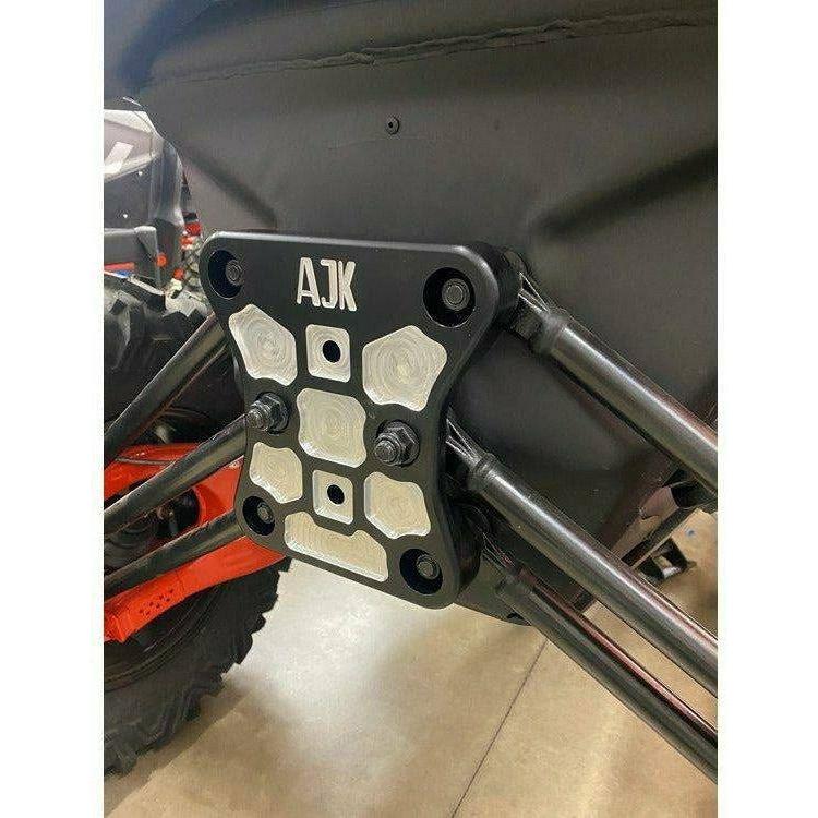 AJK Offroad Can Am Maverick X3 Billet Aluminum Radius Rod Plate