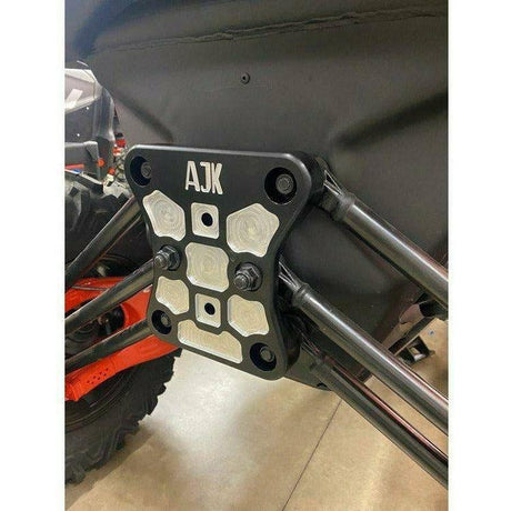 AJK Offroad Can Am Maverick X3 Billet Aluminum Radius Rod Plate