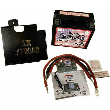AJK Offroad Can Am Maverick X3 Dual Battery Kit