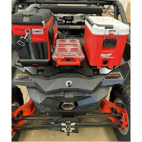 AJK Offroad Can Am Maverick X3 Milwaukee Packout Mount 1.5