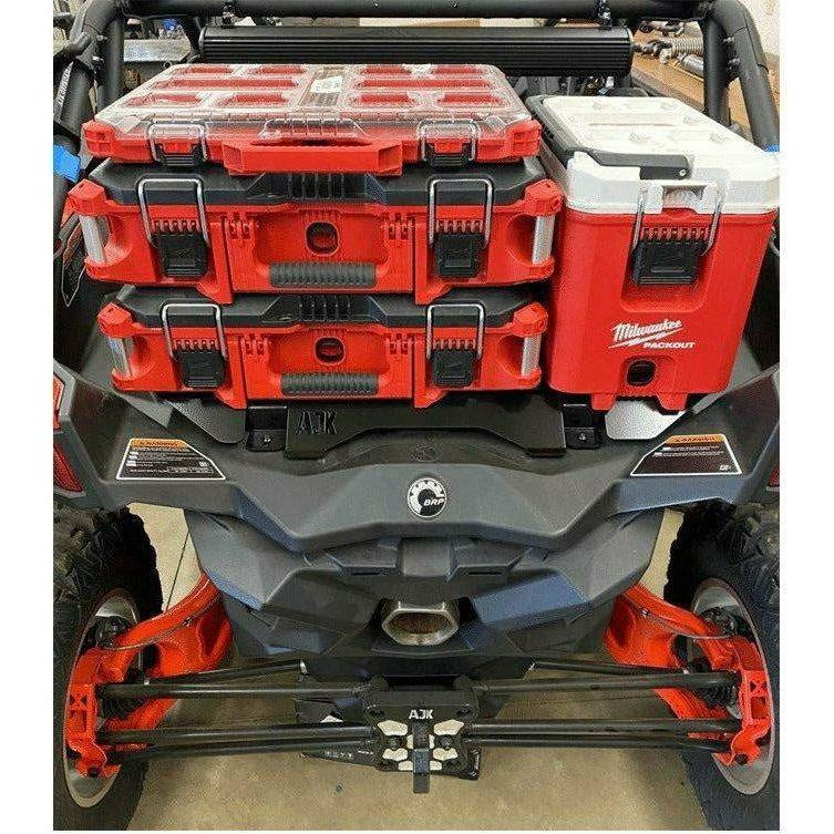 AJK Offroad Can Am Maverick X3 Milwaukee Packout Mount 1.5