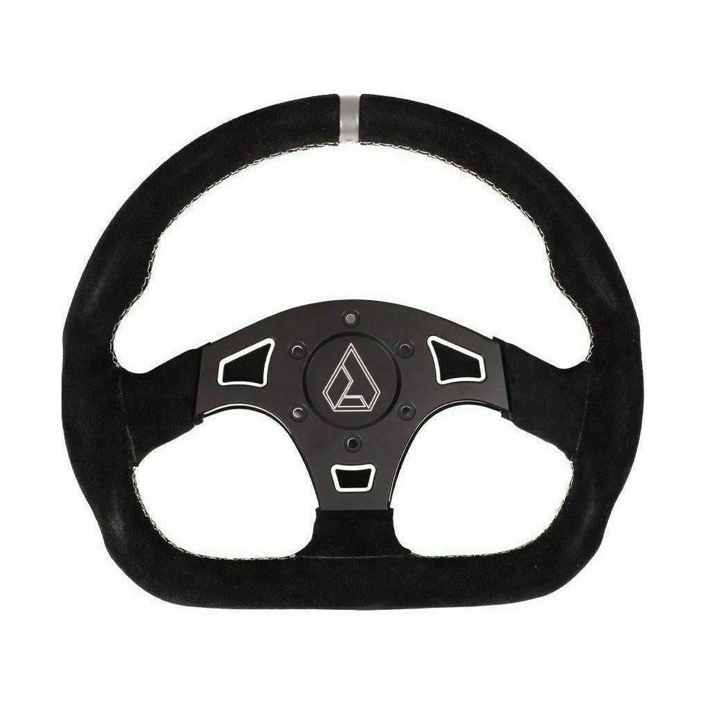 Ballistic "D" Suede UTV Steering Wheel | Assault Industries