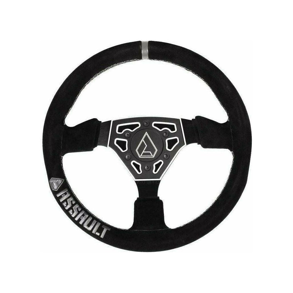 Navigator Suede Steering Wheel | Assault Industries