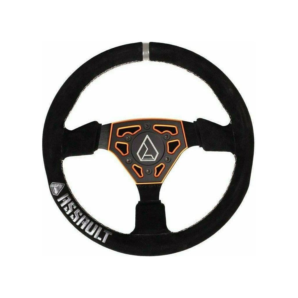 Navigator Suede Steering Wheel | Assault Industries