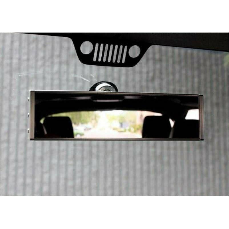 9″ Wide Panoramic Rearview Mirror (Windshield Mount) | Axia Alloys