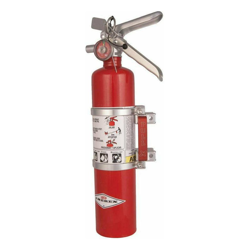 Axia Alloys Quick Release Fire Extinguisher Mount with 2.5 lb Extinguisher