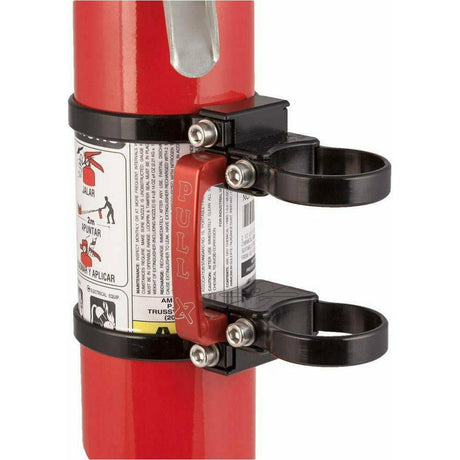 Axia Alloys Quick Release Fire Extinguisher Mount with 2.5 lb Extinguisher