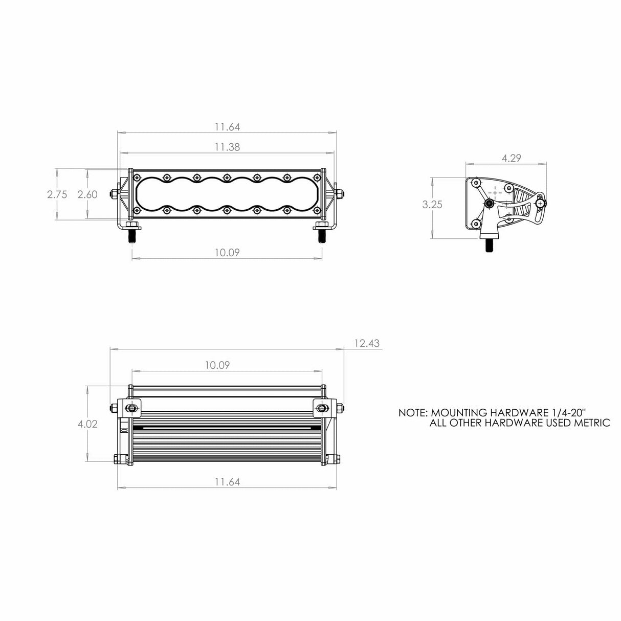 OnX6+ 10" LED Light Bar | Baja Designs