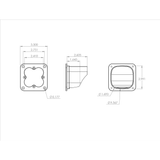 Squadron Pro Flush Mount LED Light Pod | Baja Designs