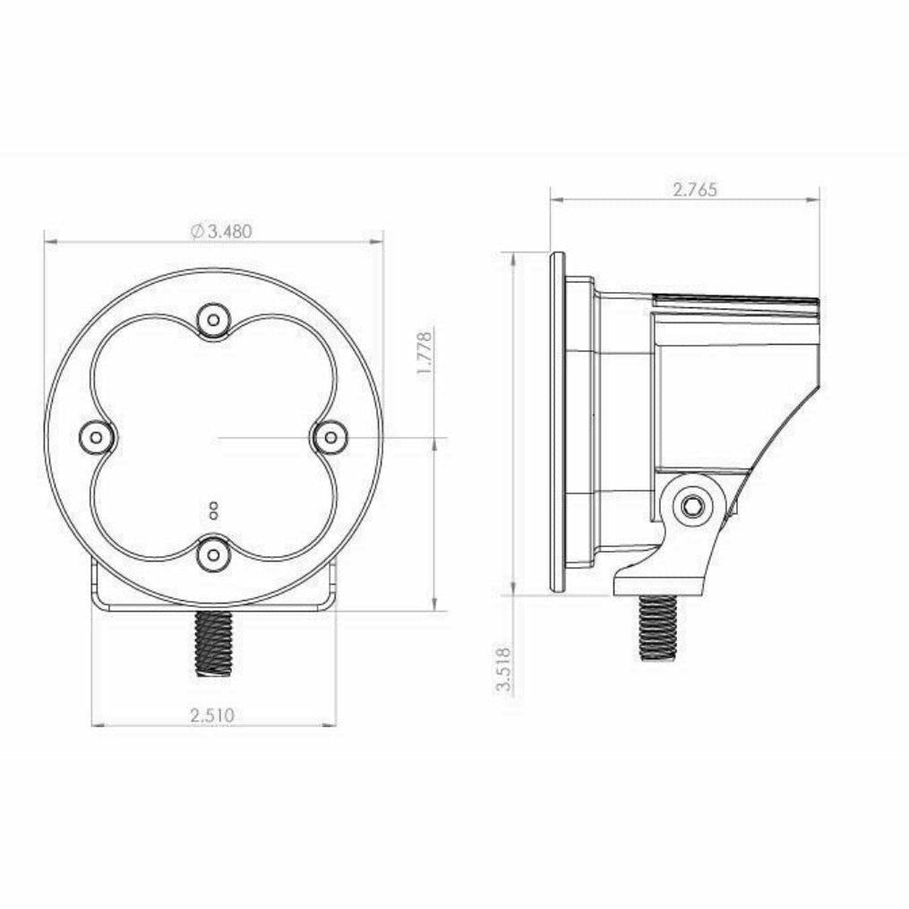 Squadron-R Pro LED Light Pods (Pair) | Baja Designs