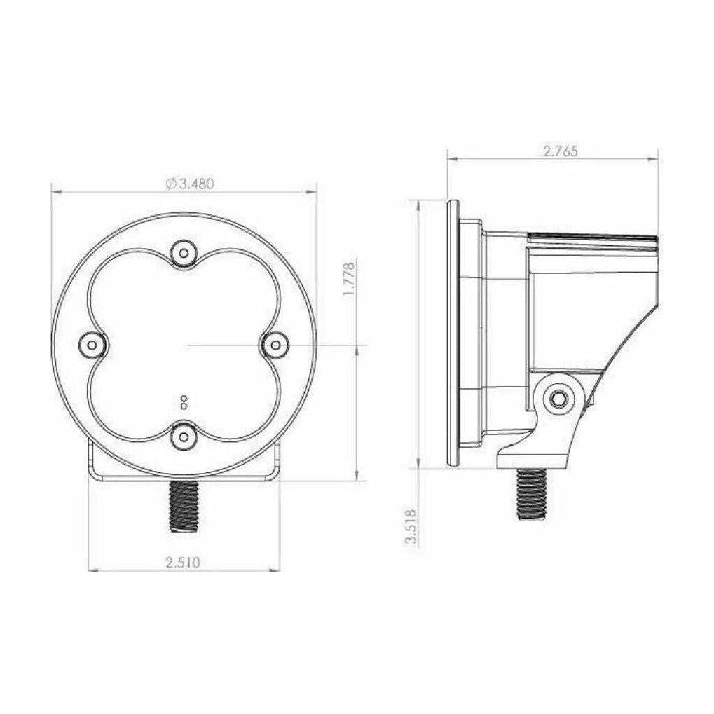 Squadron-R Racer Edition LED Light Pod | Baja Designs