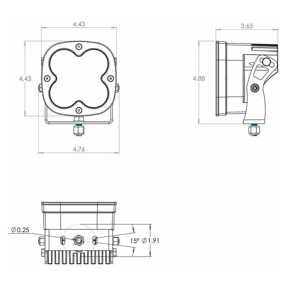 XL Racer Edition LED Light Pods (Pair) | Baja Designs