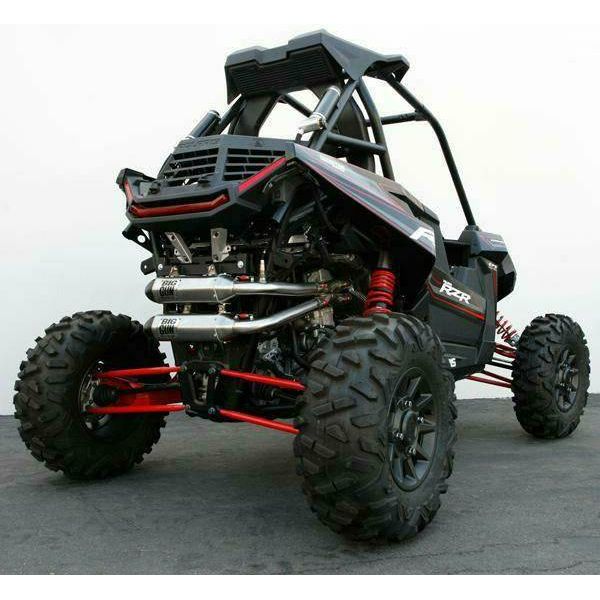 Big Gun Exhaust Polaris RZR RS1 Exo Stainless Dual Full System