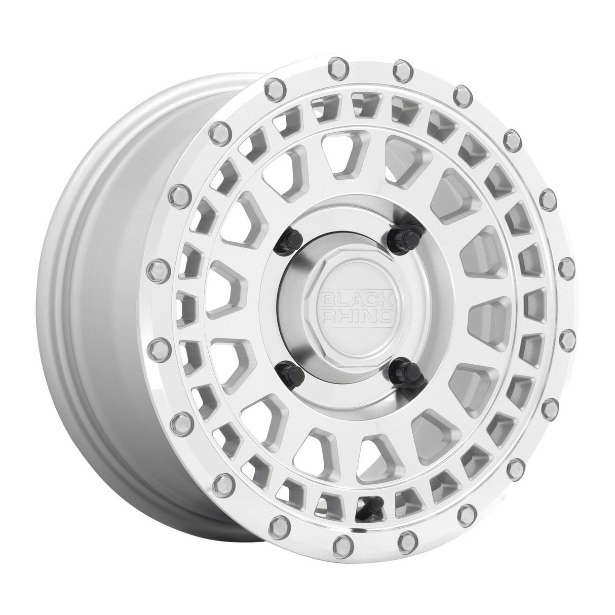 Black Rhino Parker UTV Wheel (Silver)