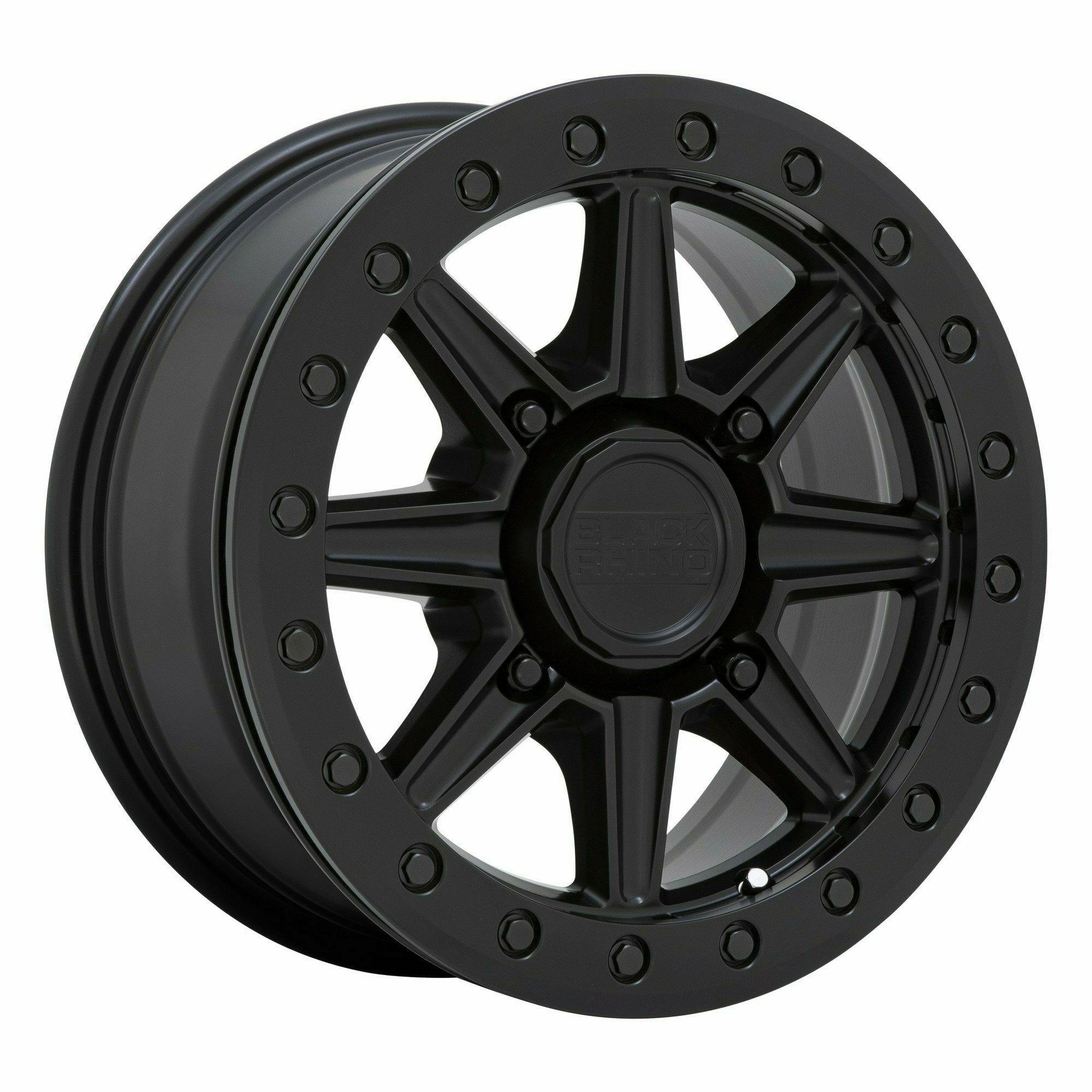 Black Rhino Webb Beadlock UTV Wheel (Matte Black)