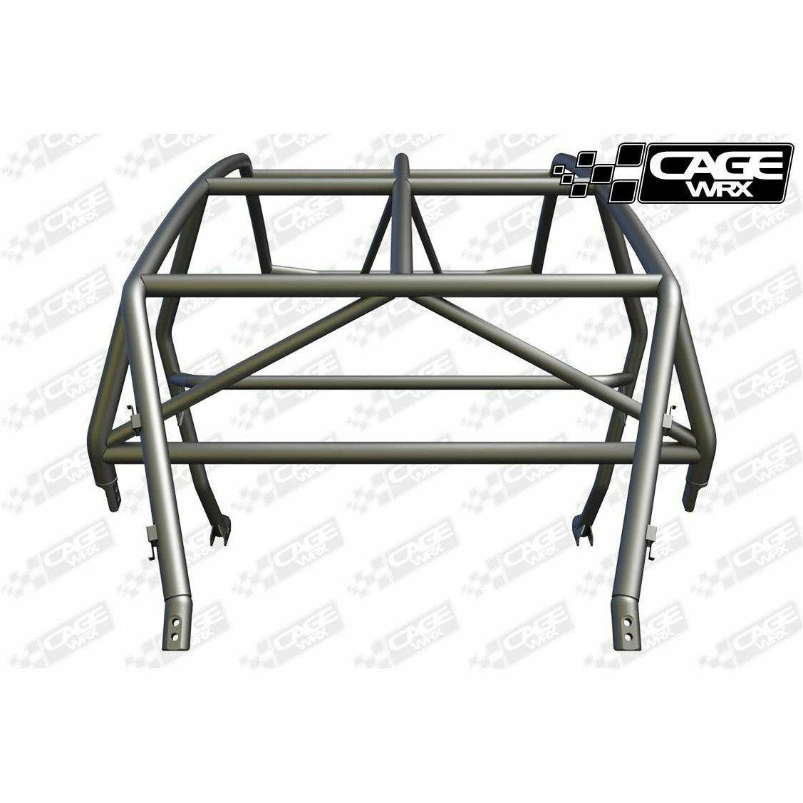 CageWRX Polaris RZR XP 1000/Turbo (2014-2018) "SUPER SHORTY" 4-Door Unassembled Cage Kit (Raw)