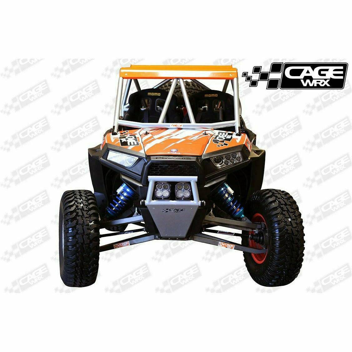 Polaris RZR (2014-2018) Raw Assembled Baja Spec Cage with Roof - Kombustion Motorsports