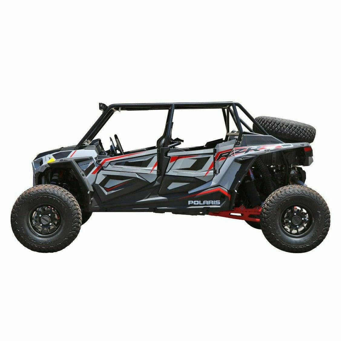 Polaris RZR 4 (2019+) Raw Assembled Baja Spec Cage with Roof - Kombustion Motorsports