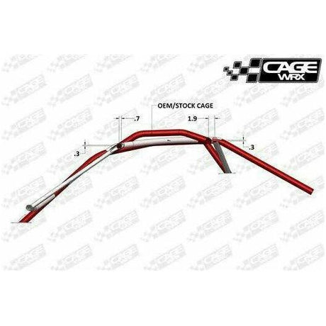 Can Am X3 Raw Unassembled Super Shorty Cage Kit | CageWRX