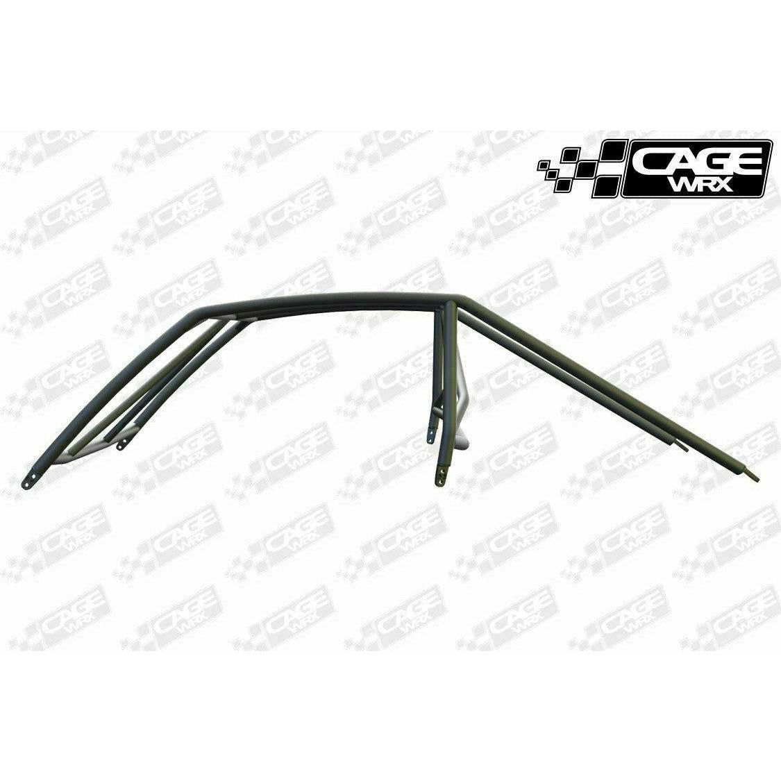 CageWRX Kawasaki KRX "SPORT CAGE" Assembled Roll Cage with Roof (Raw)