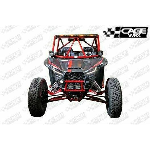 CageWRX Kawasaki KRX "SPORT CAGE" Assembled Roll Cage with Roof (Raw)