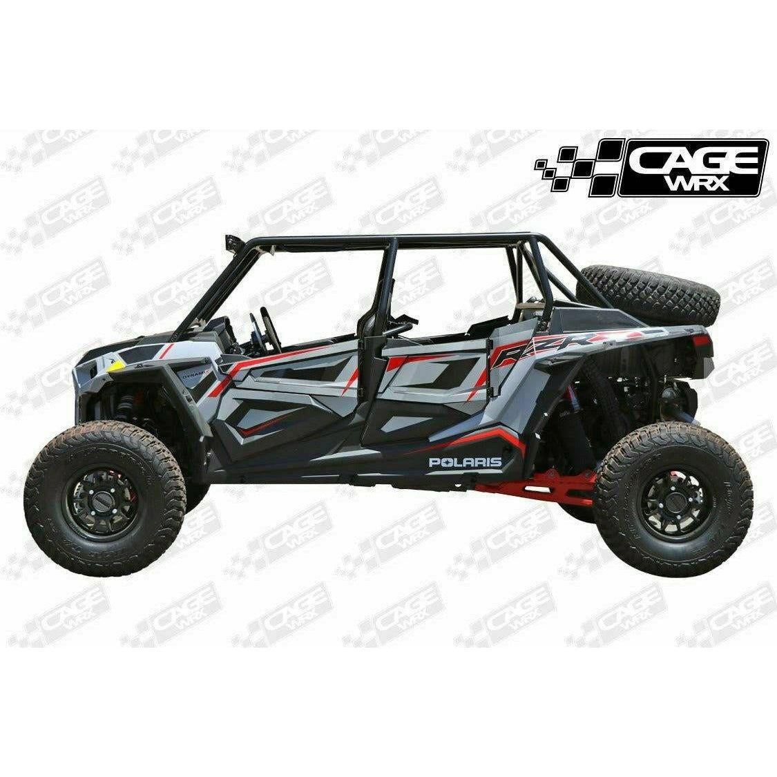 Polaris RZR 4 (2019-2023) Raw Unassembled Baja Spec Cage Kit | CageWRX