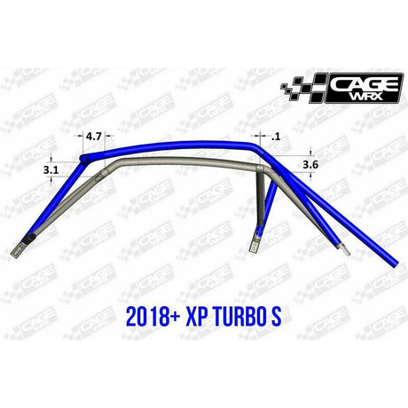 Polaris RZR (2019-2023) Raw Unassembled Super Shorty Cage Kit | CageWRX