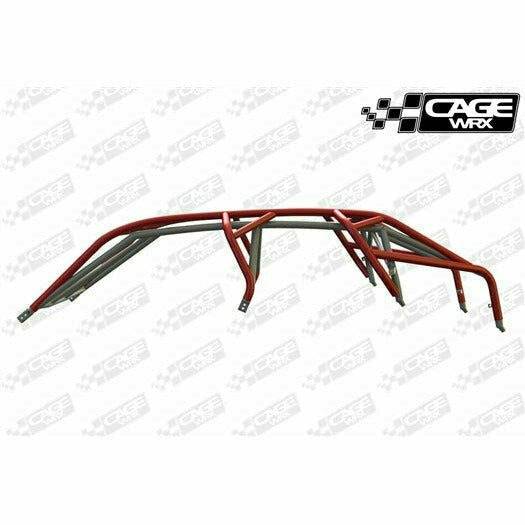 CageWRX Polaris RZR PRO R "SUPER SHORTY" 4-Seater Assembled Cage with Roof (Raw)
