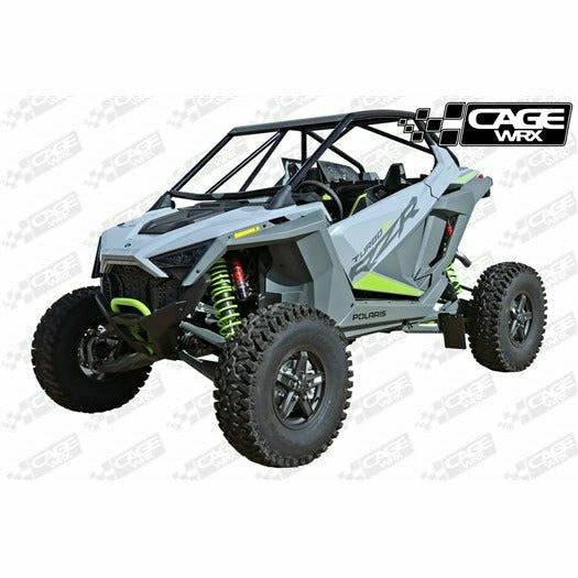 CageWRX Polaris RZR Turbo R Assembled Cage Kit with Roof (Raw)