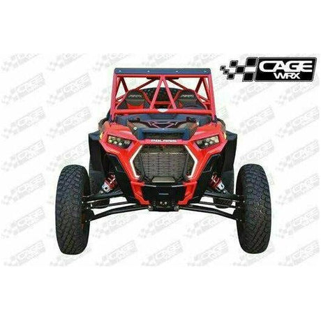 Polaris RZR (2019-2023) Raw Assembled Super Shorty Cage with Roof | CageWRX