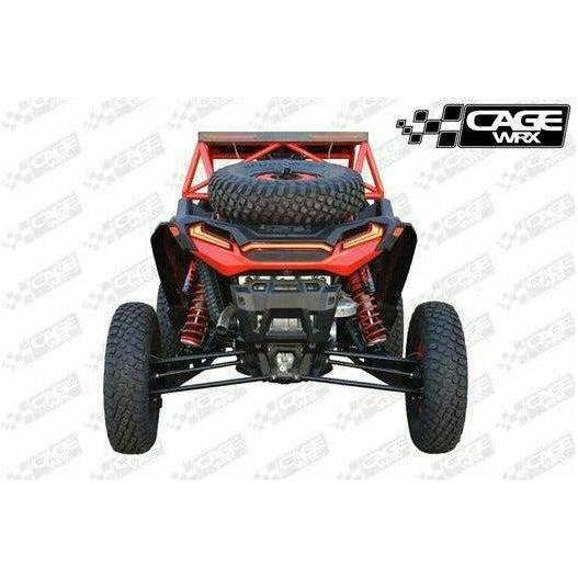 Polaris RZR (2019-2023) Raw Assembled Super Shorty Cage with Roof | CageWRX