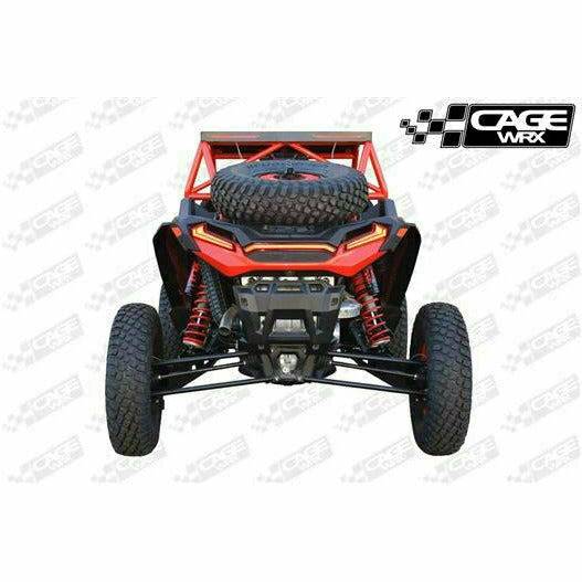 Polaris RZR (2019+) Raw Assembled Super Shorty Cage with Roof - Kombustion Motorsports